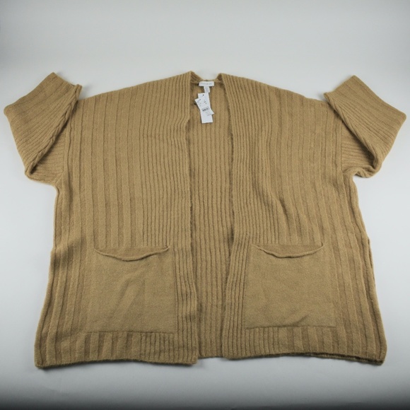 Topshop Brown Oversized Cardigan with pockets - Picture 4 of 11